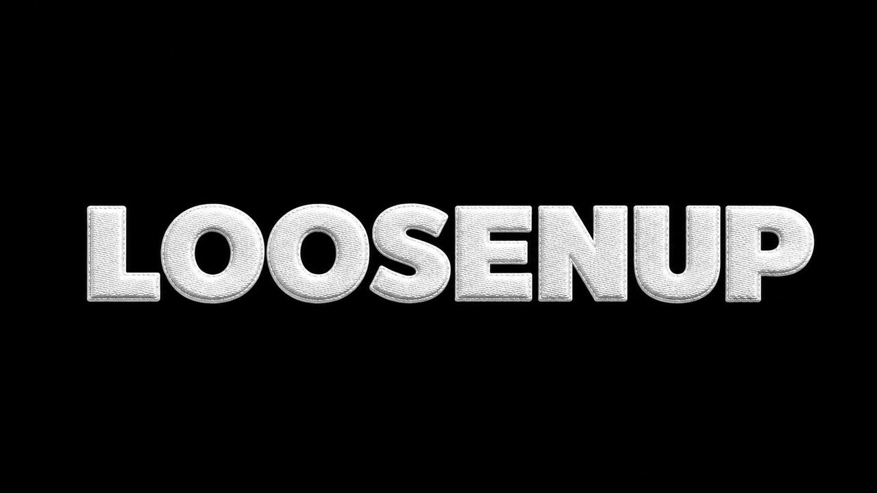 LOOSENUP embroidered logo